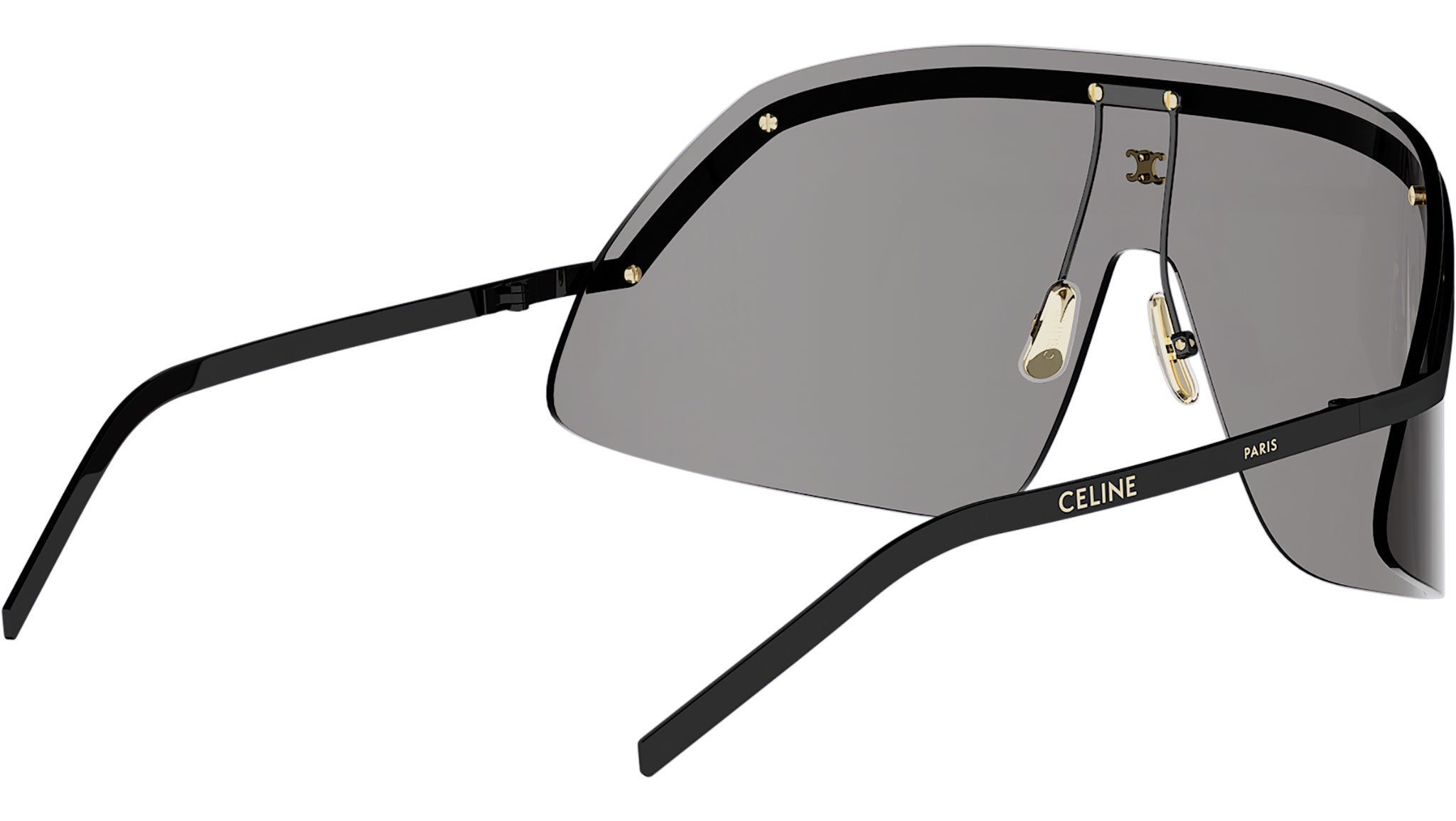 Morning Shade Black Mask Sunglasses