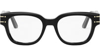 DiorSignatureO S6I Black Squared Eyeglasses