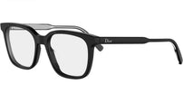 DiorRibbonO S1I Black Squared Eyeglasses
