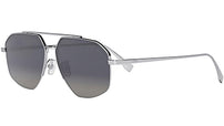 Fendi Travel Grey Pilot Sunglasses
