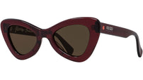 1970 Red Butterfly Sunglasses