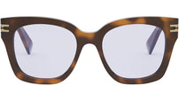 B.zero1 Havana Geometric Eyeglasses