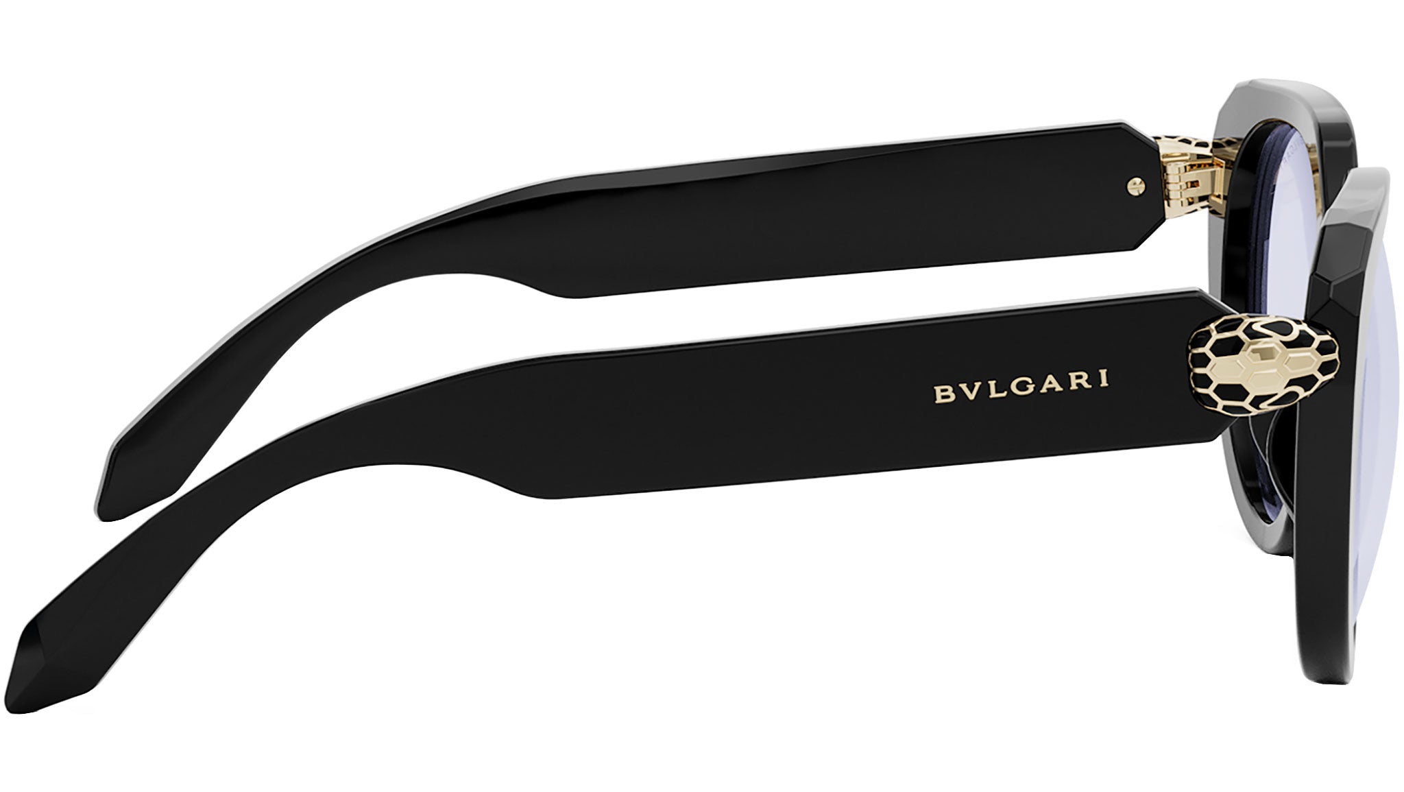 Serpenti Forever Black Cat Eye Eyeglasses