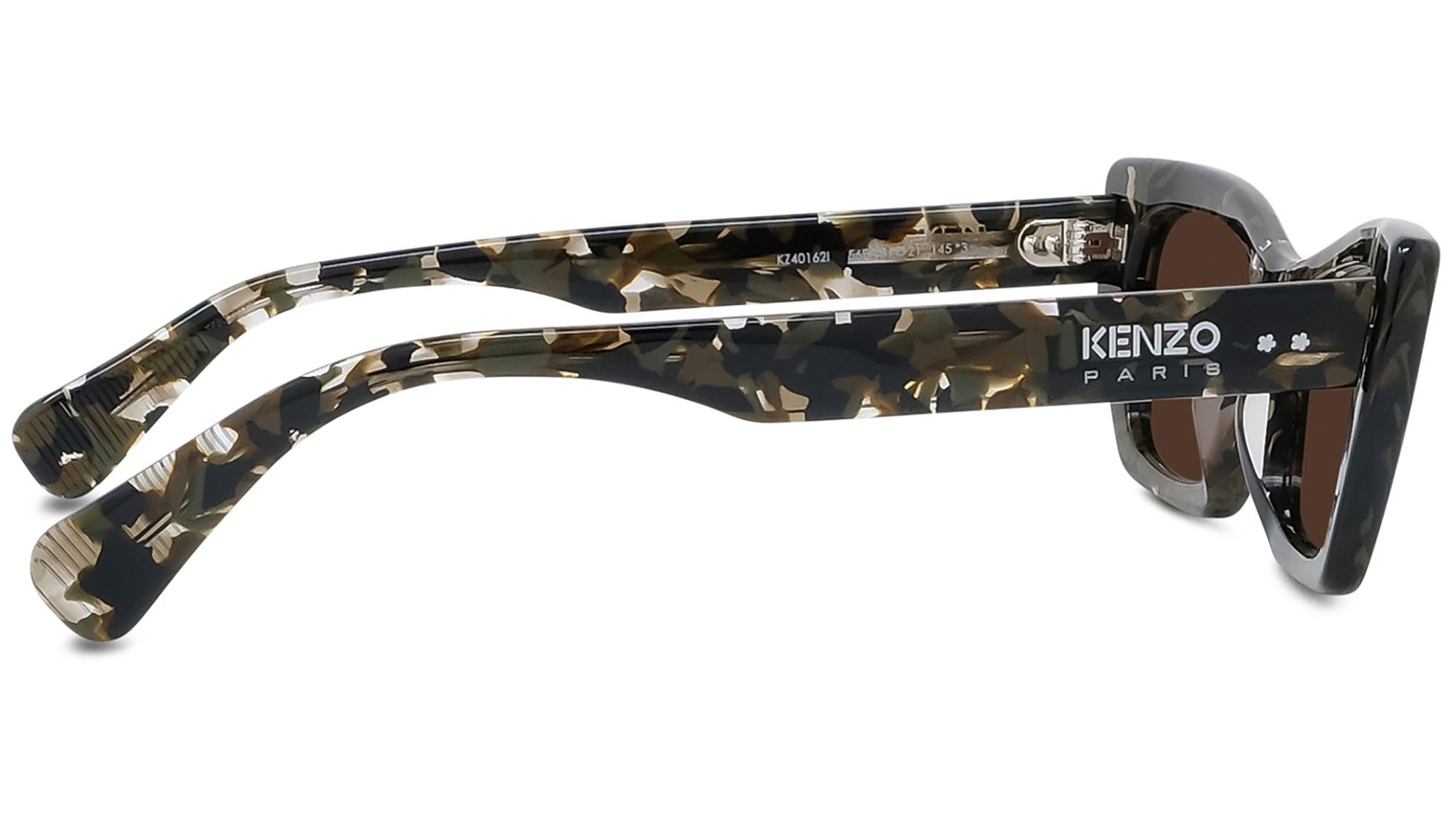 Boke Flower Havana Geometric Sunglasses