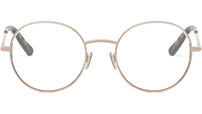 Mini CD O R6F Rose Round Eyeglasses