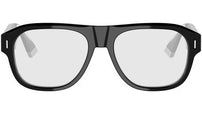 DiorTailoringO N1I Black Pilot Eyeglasses
