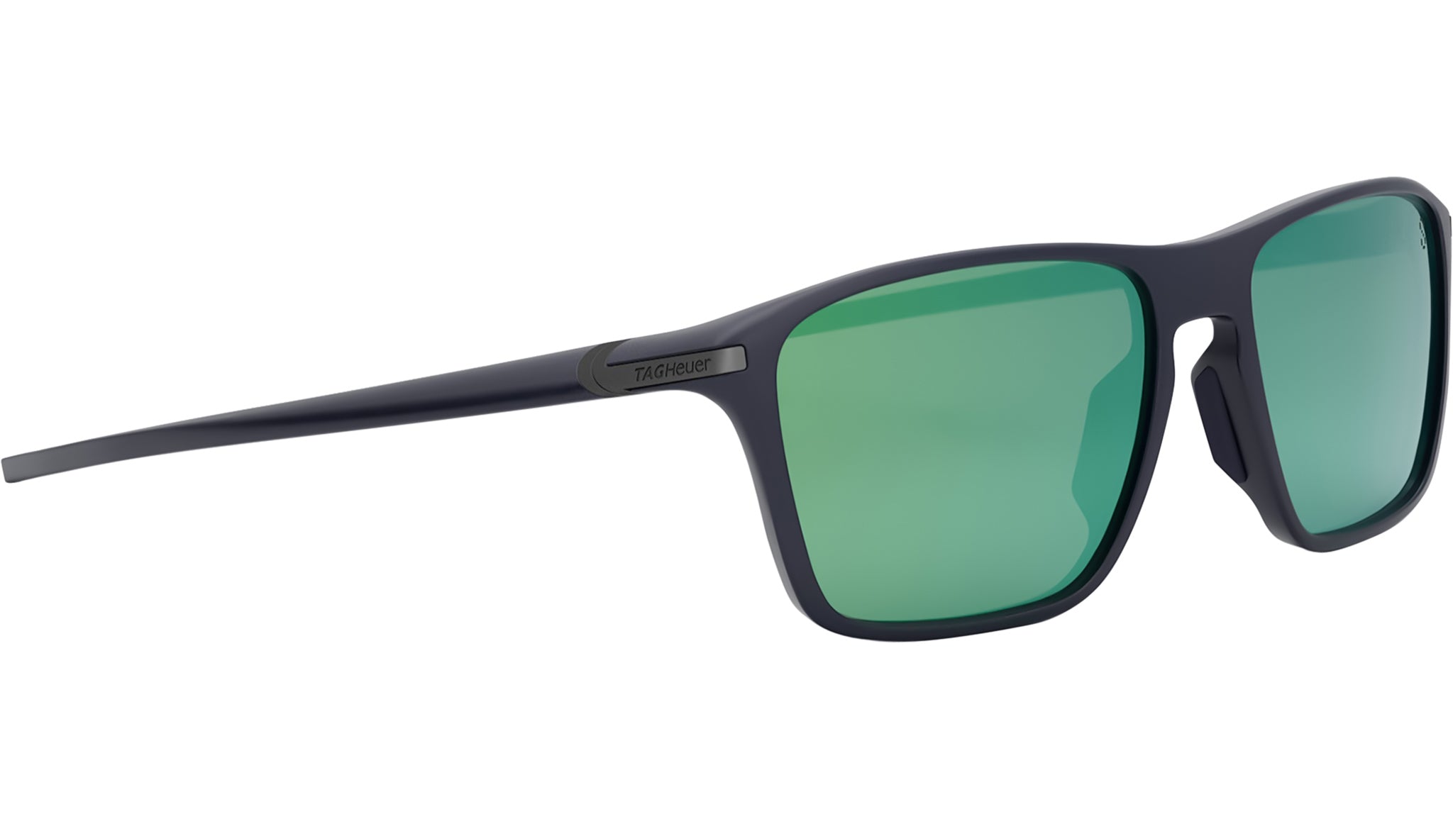 Vingt sept Blue Rectangular Sunglasses