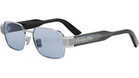 Christian Dior Label S2U Silver Rectangular Sunglasses