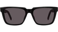 K Logo Black Square Sunglasses
