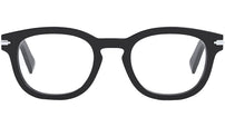 DiorBlackSuitO R4I Black Round Eyeglasses