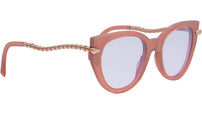 Serpenti Orange Cat Eye Eyeglasses
