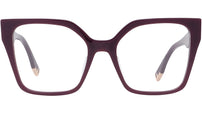 Fendi Way Purple Square Eyeglasses