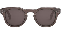 CELINE 3 Dots Shiny Taupe Square Sunglasses