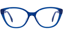 Fendi Fine Blue Cat Eye Eyeglasses