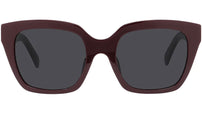 CELINE Monochroms Bordeaux Square Sunglasses