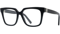 4G Black Square Eyeglasses