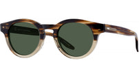 Oxford Brown Round Sunglasses