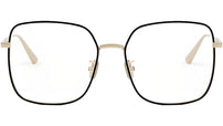 GemDiorO SU Yellow Geometric Eyeglasses