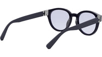 Aluminium Blue Pantos Eyeglasses