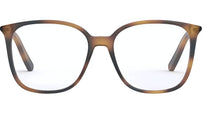 Mini CD O S1I Havana Square Eyeglasses