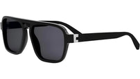Bvlgari Aluminium Matte Black Pilot Sunglasses