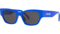 CELINE Monochroms Blue Rectangular Sunglasses
