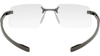Flex Silver Geometric Eyeglasses