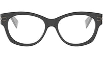 Bvlgari Aluminium Black Rectangular Eyeglasses