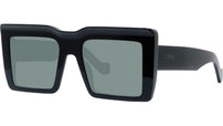 Signature Black Geometric Sunglasses