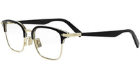 DiorBlackSuitO 24U Shiny Black Browline Eyeglasses