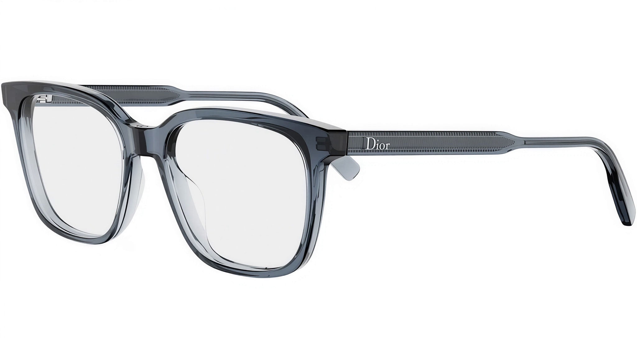 DiorRibbonO S1I Black Squared Eyeglasses