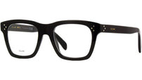 CELINE 3 Dots Black Rectangular Eyeglasses