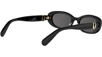 Dior Oblique B1I Black Oval Sunglasses