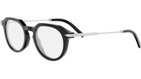 DiorBlackSuitO R10I Black Round Eyeglasses