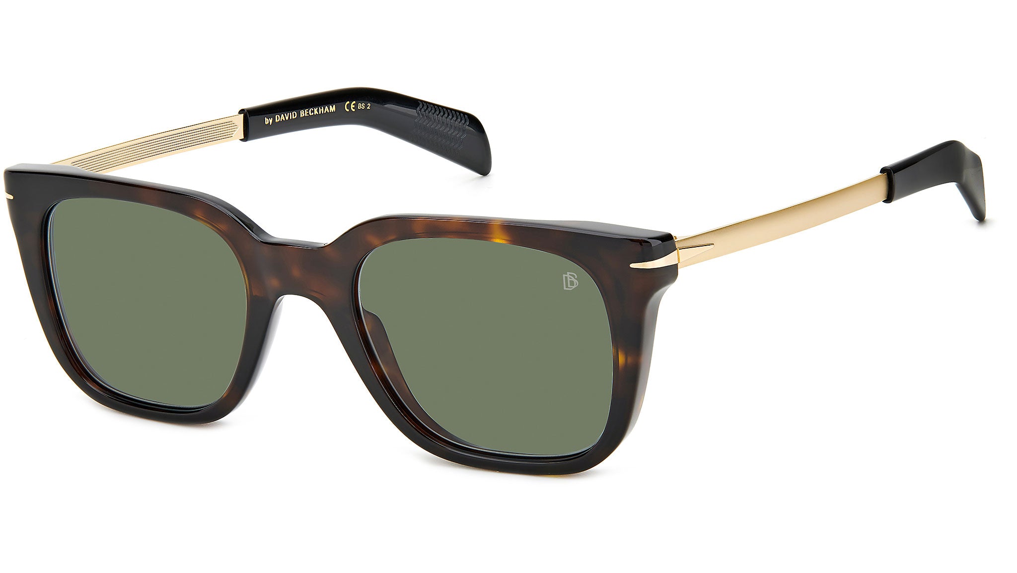 DB 7047/S Dark Havana Gold Green