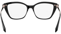 Serpenti Forever Black Cat Eye Eyeglasses