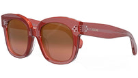 CELINE 3 Dots Pink Geometric Sunglasses