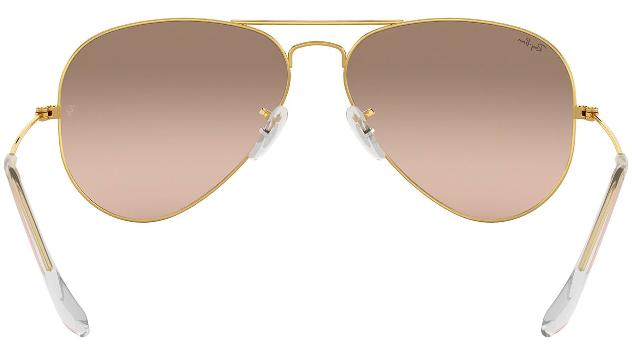 Aviator Gradient RB3025 001/3E Gold Silver Pink