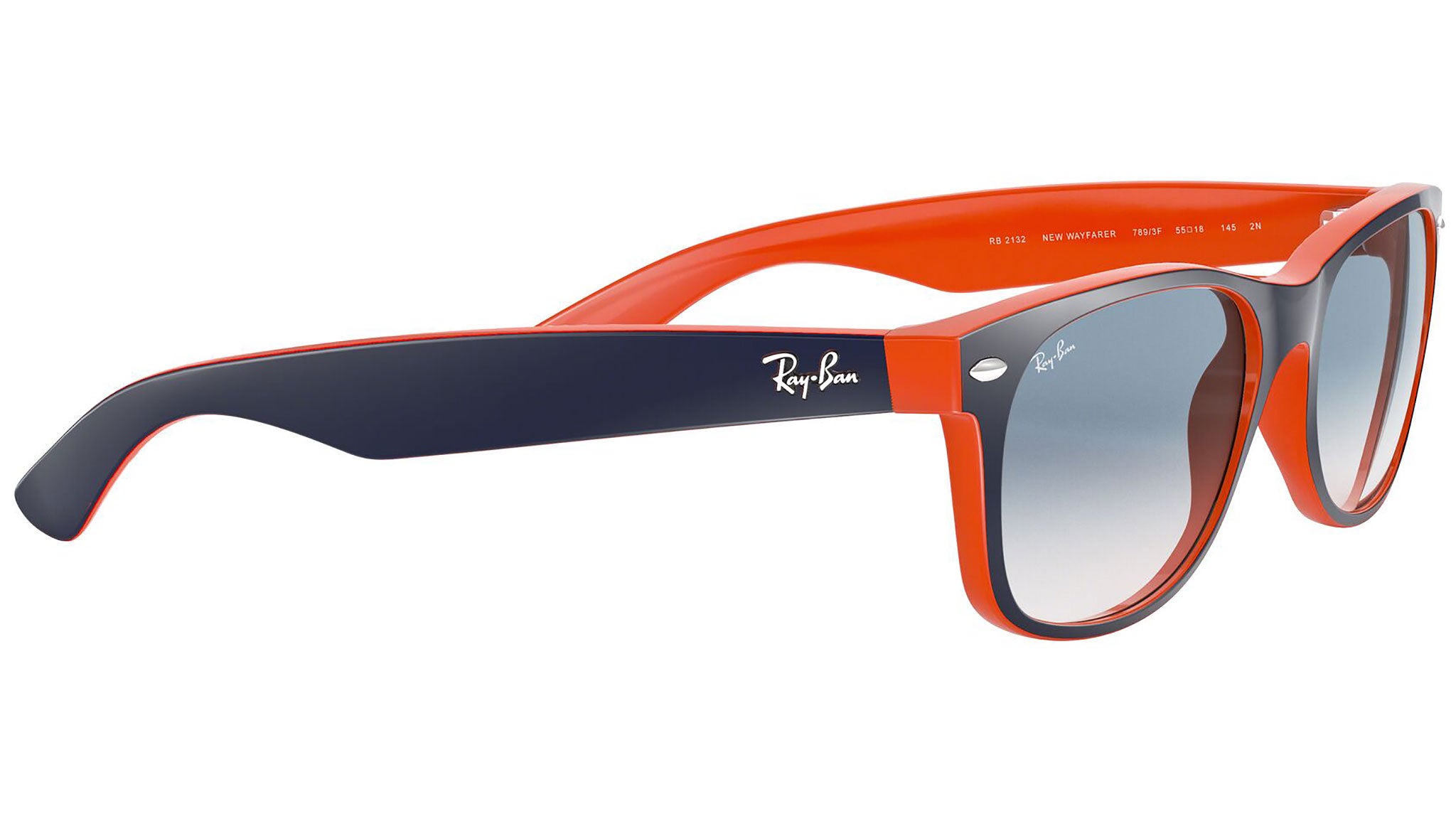 New Wayfarer Color Mix RB2132 blue and orange