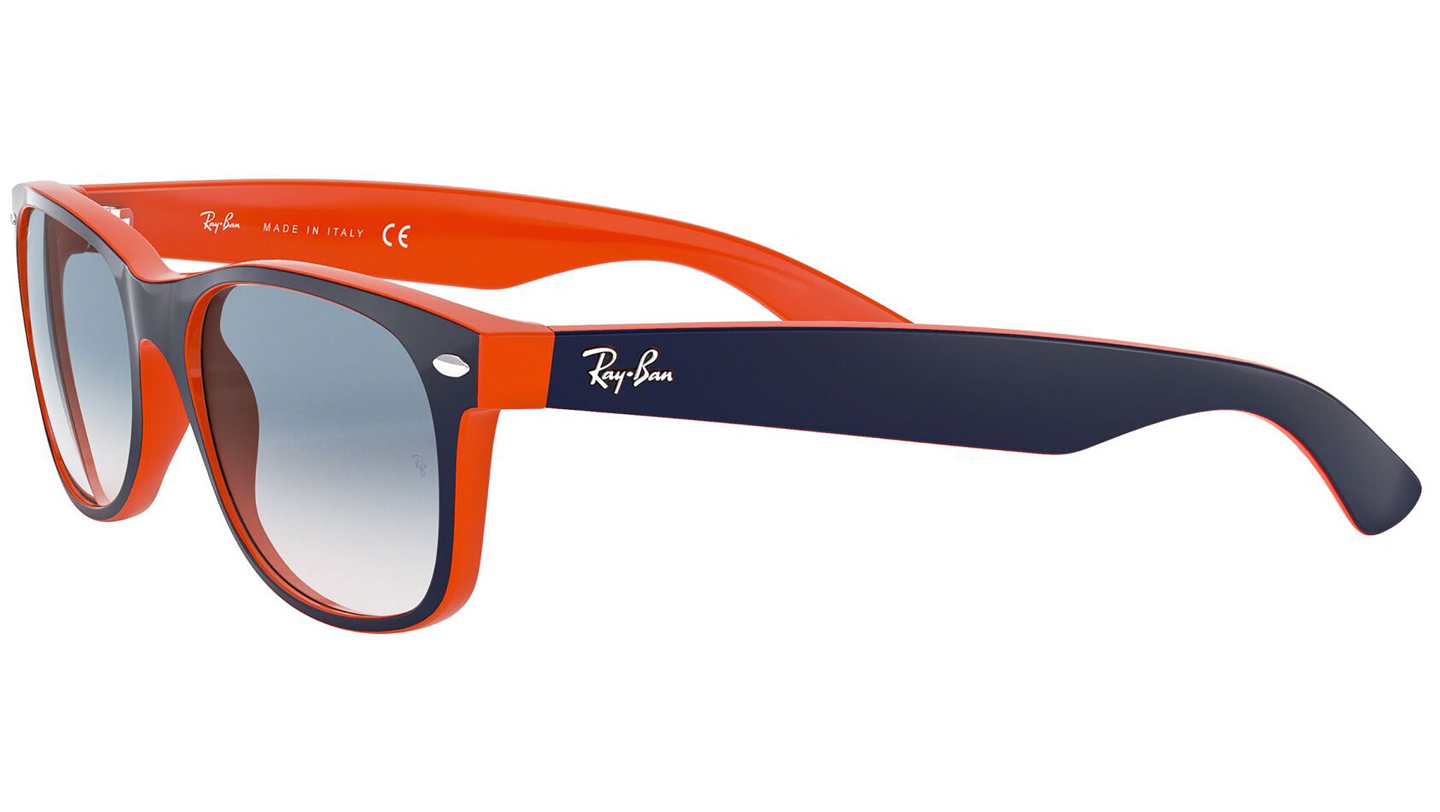 New Wayfarer Color Mix RB2132 blue and orange