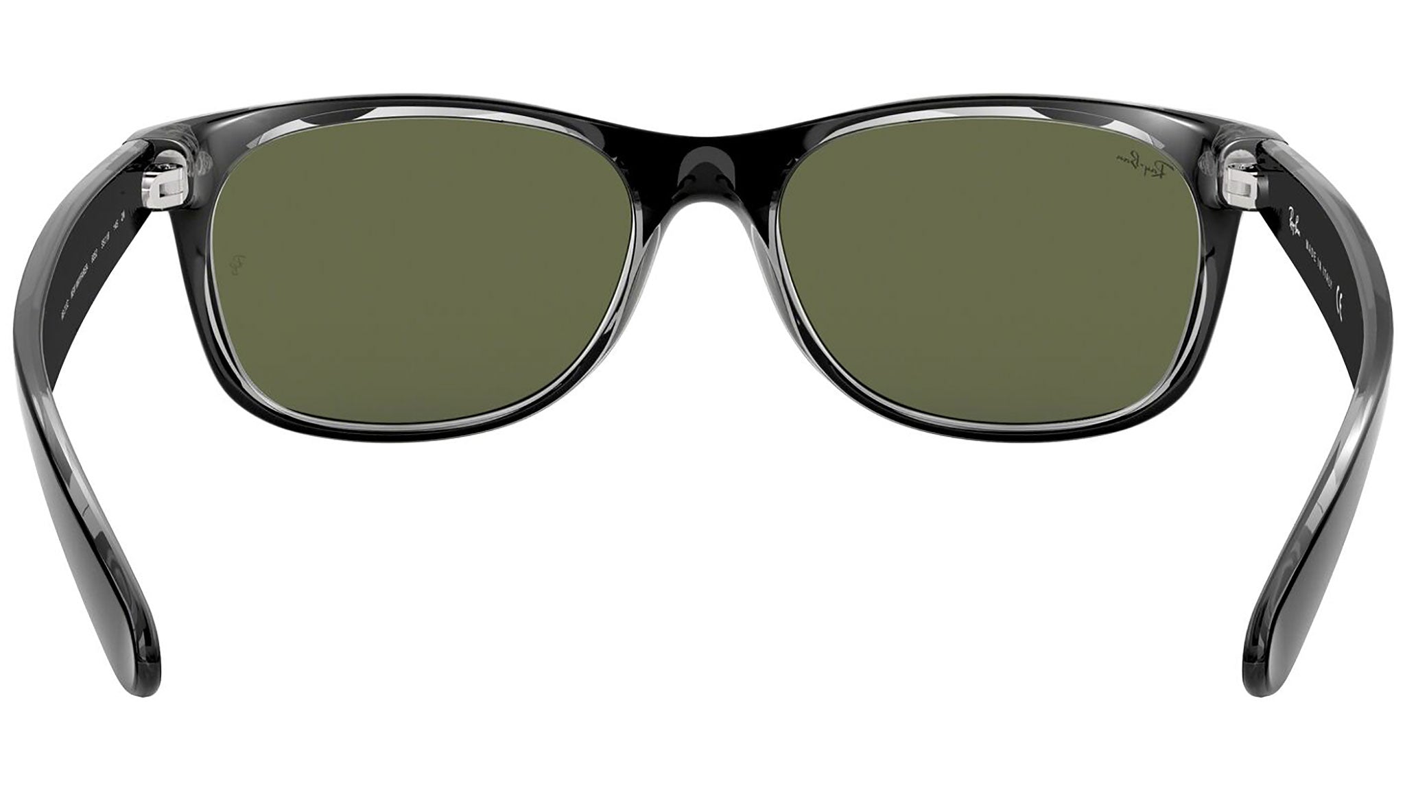 New Wayfarer Color Mix RB2132 black on transparent