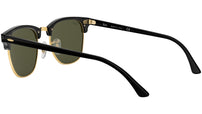 Clubmaster RB3016F W0365 black on arista