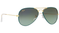 Aviator Full Color Legend RB3025JM 9196BH Green Blue