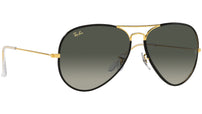 Aviator Full Color Legend RB3025JM 919671 Black On Gold