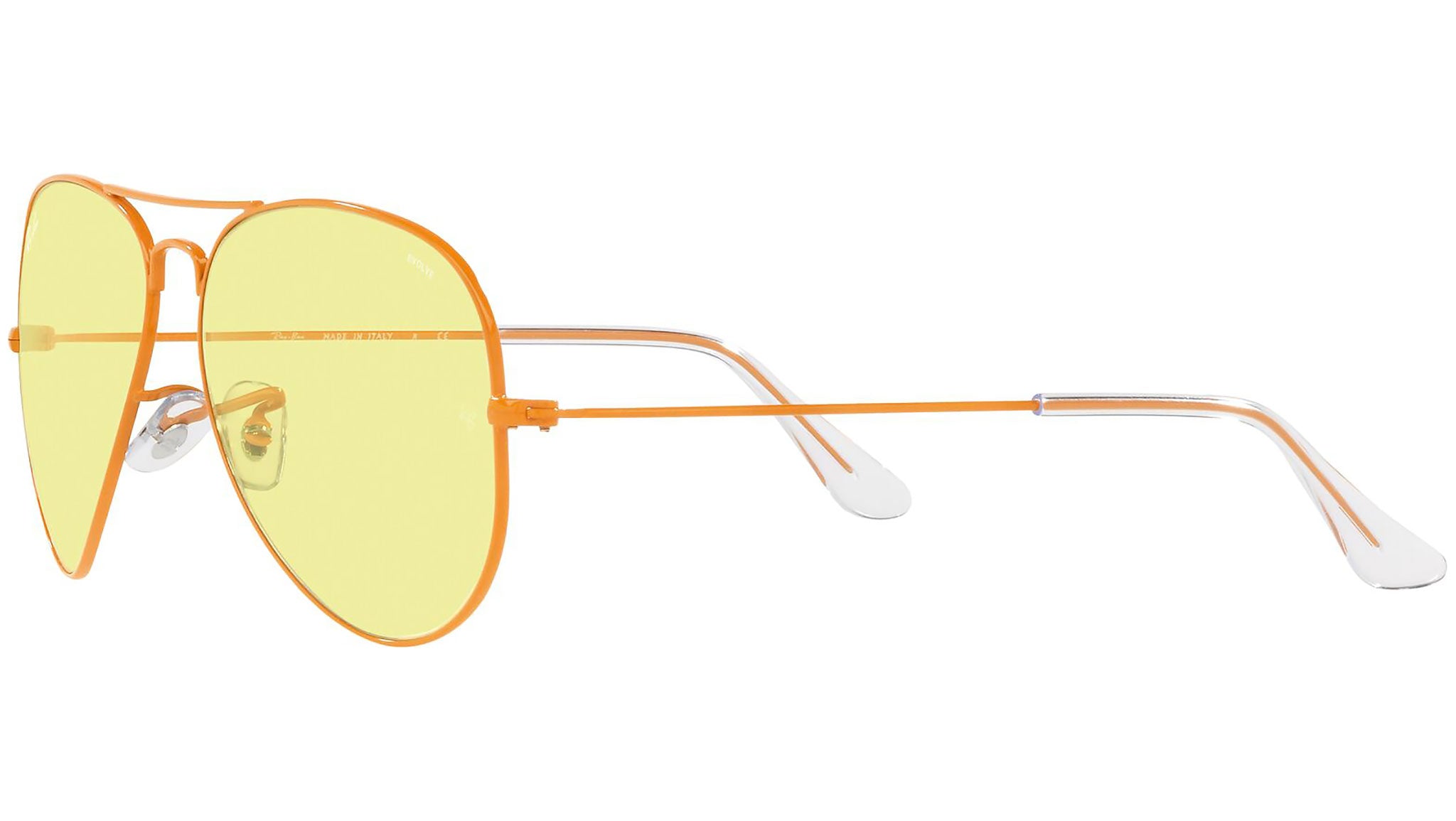 Aviator Solid Evolve RB3025 9220T4 Orange Yellow Red