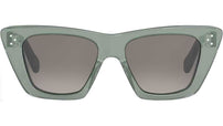 CELINE 3 Dots Green Cat Eye Sunglasses