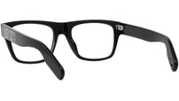 K Logo Black Rectangular Eyeglasses