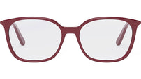 Mini CD O S4I Red Geometric Eyeglasses