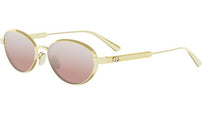 DiorCannage R1U Gold Oval Sunglasses
