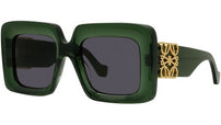 Anagram Green Square Sunglasses